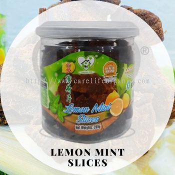 Lemon Mint Slices 柠檬薄荷片 (Carelife) 200g