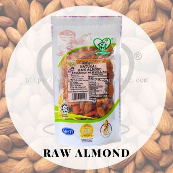 Raw Almond 天然杏仁 (Carelife) 150g