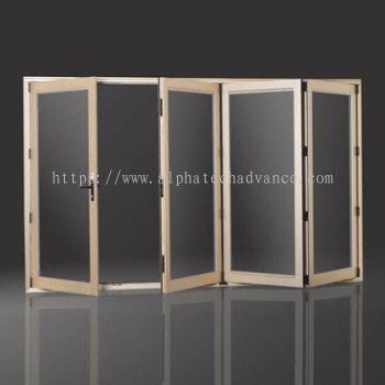 Stainless Steel Bifold Door
