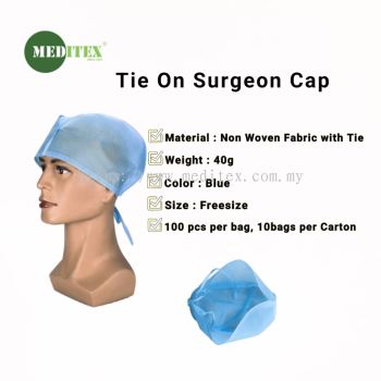 Tie On Surgeon Cap 