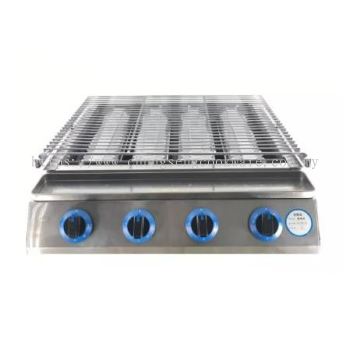 JH-119 Stainless Steel Homelux Gas 4 Burner BBQ Grill