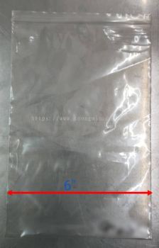 6''x9'' LDPE Zip Lock Bag (100pcs/pkt)