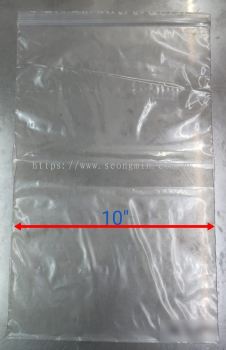 10''x16'' LDPE Zip Lock Bag (100pcs/pkt)