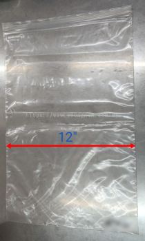 12''x18'' LDPE Zip Lock Bag (100pcs/pkt)