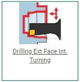 Drilling Ext Face Int. Turning