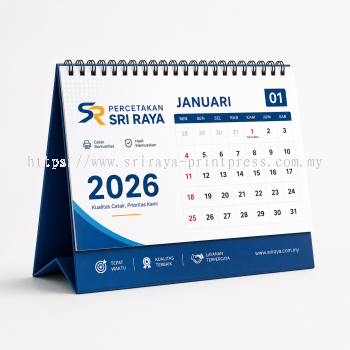 desk & Wall calendar I KL & Johor I Sri Raya