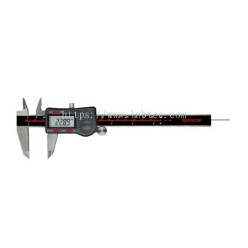 Digital Caliper With Round Depth Bar