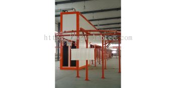 Tunnel powder coating oven