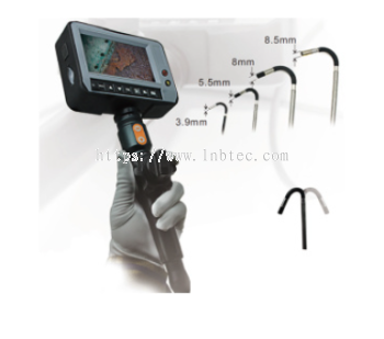 Industrial Video Borescope with 2-Way and 5.5mm diameter