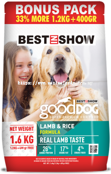 1.6KG BEST IN SHOW GOOD DOG - ADULT 