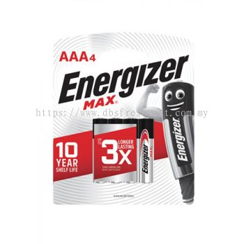 Energizer Max AAA4