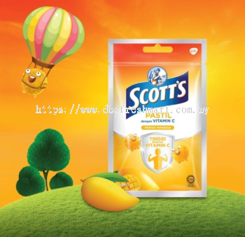 Scott Vit-C Mango 15 Pastil 30g