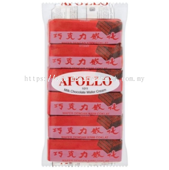 Apollo Milk Chocolate Wafer Cream 12's