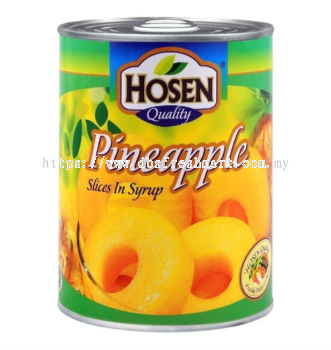 Hosen Syrup Pineapple Sliced 565g