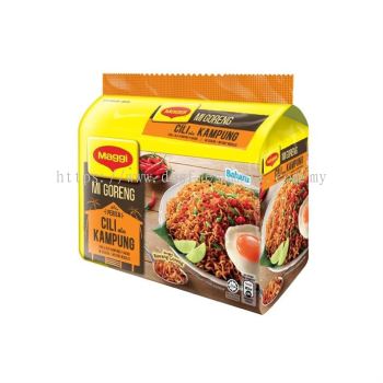 Maggi Mi Goreng Perisa Cili Ala Kampung 5x75g