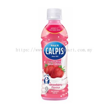 Calpis Cultured Milk Drink Strawberry Flavour 350ml