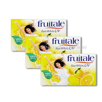 Fruitale Bar Soap Lemon 3x80g