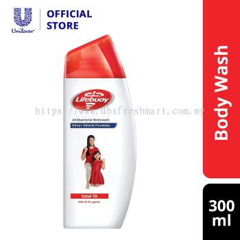 Lifebuoy Antibacterial Bodywash Total 10 300ml