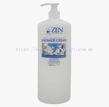 Zen Garden Deep Moisturising Shower Cream Whitening Goat's Milk 2.1ml