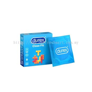 Durex Close Fit Easy-On Condoms 3's