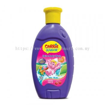 Carrie Junior Hair & Body Wash Cheeky Cherry 280g