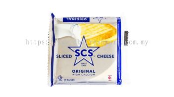 SCS Sliced Cheese Original High Calcium 10's 200g