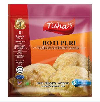 Tisha's Roti Puri 8pcs 520g