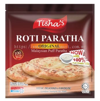 Tisha's Roti Paratha Original 5pcs 375g