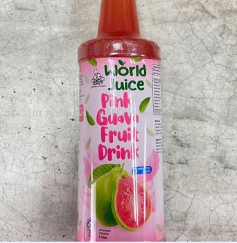 Mychef's World Juice Pink Guava Fruit Drink 1L