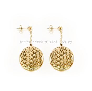 FLOWER OF LIFE EARRINGS