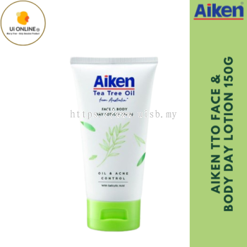 AIKEN TEA TREE OIL FACE & BODY DAY LOTION 150G