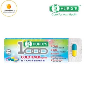 Hurix's 1000 Cold Fever Capsule - 6's