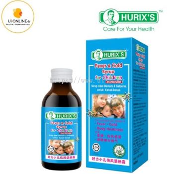 Hurix's Fever & Cold Syrup for Children (60ml)