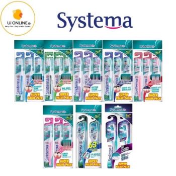 SYSTEMA TOOTHBRUSH SUPER VALUE PACK (2's / 3's)