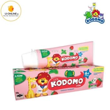 KODOMO Lion Toothpaste - Strawberry Mint 60g (6+ Year)