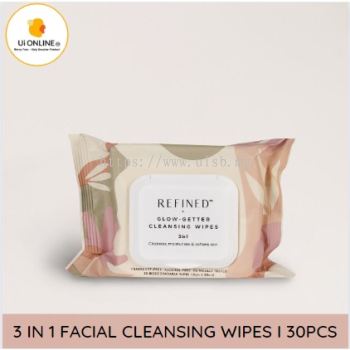 Refined Glow-Getter Cleansing Wipes (30pcs)