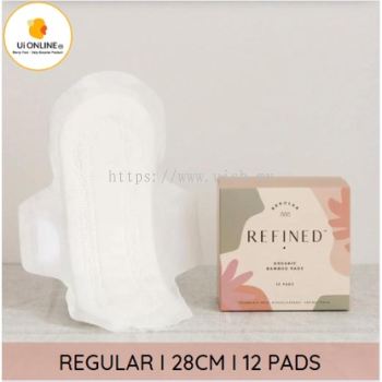 Refined Organic Bamboo Regular Pads (12 pcs)