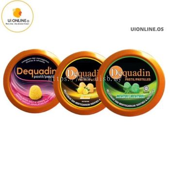 Dequadin Pastilles 50g Menthol/Lemon/Salt & Lemon - 50g