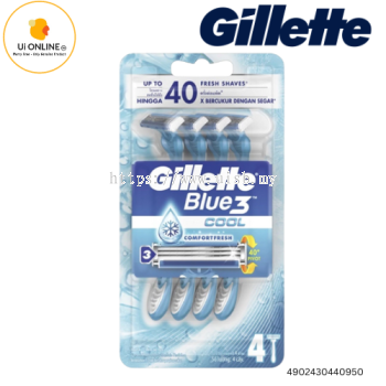 GILLETTE BLUE 3 COOL DISPOSABLE 4S *0950