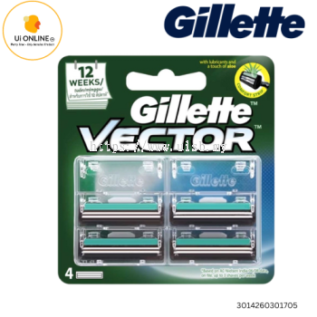 GILLETTE VECTOR PLUS CARTRIDGE 4S *1705