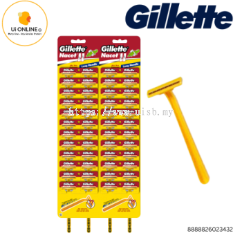 GILLETTE NACET II DISPOSABLE HANGCART 1S *3432