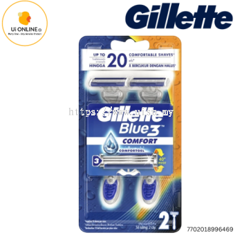 GILLETTE BLUE 3 COMFORT DISPOSABLE 2S *6469