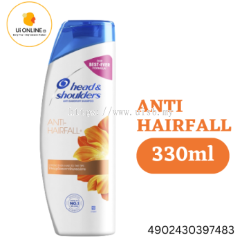Head & Shoulders Anti Hairfall + Anti Dandruff Shampoo (330ml) *7483