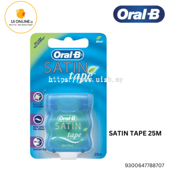  Oral-B Satin Tape Dental Floss Mint 25m *8707