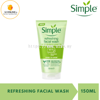 SIMPLE REFRESHING FACIAL WASH GEL 150ML