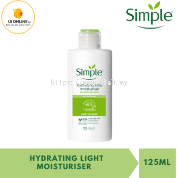 SIMPLE HYDRATING LIGHT MOISTURISER 125ML