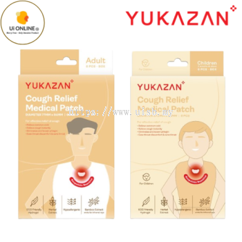 YUKAZAN COUGH RELIEF MEDICAL PATCH 6S