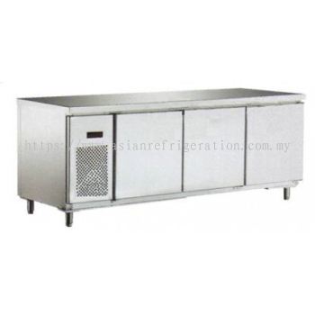 Stainless Steel 3 Door Counter Freezer 6ft [Pre-Order]