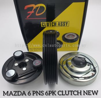 FD 0068 Mazda 6 PNS 6PK Clutch New