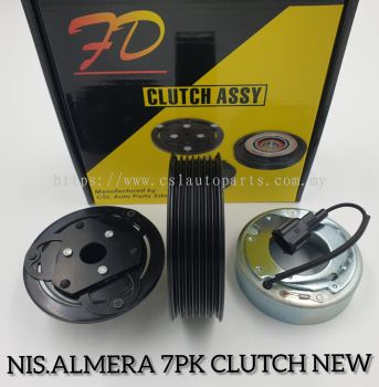 FD 0048 Nissan Almera 7PK Clutch New